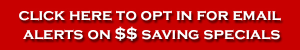 opt in for email notifications on special sales